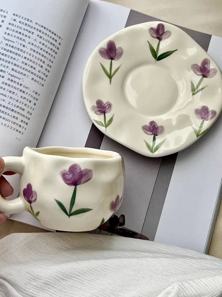 كوب توليب بنفسجي 300 ملي 