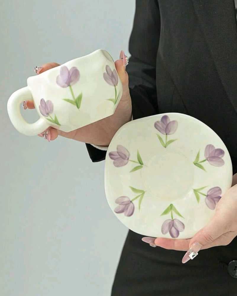 كوب توليب بنفسجي 300 ملي 