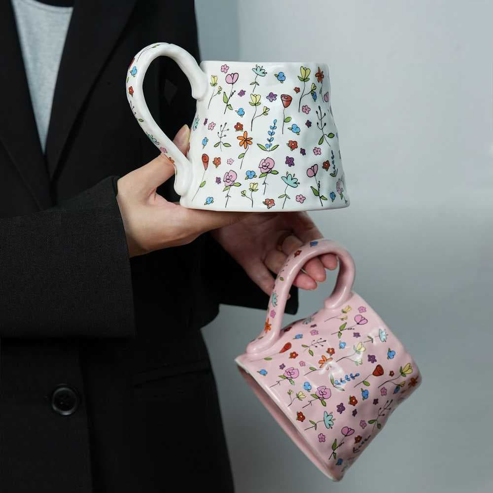 كوب زخرفة حجم كبير 550 ملي