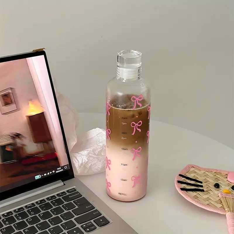 زجاجه مياة زجاجية بناتيه 500 ملي