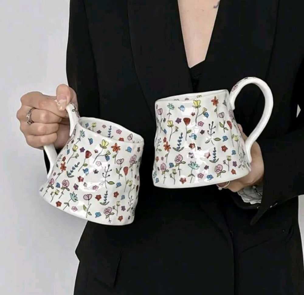 كوب زخرفة حجم كبير 550 ملي