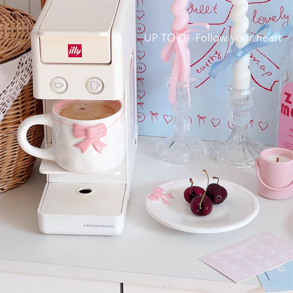 فنجان فيونكه ياباني وسط 250 ملي وردي أو سماوي