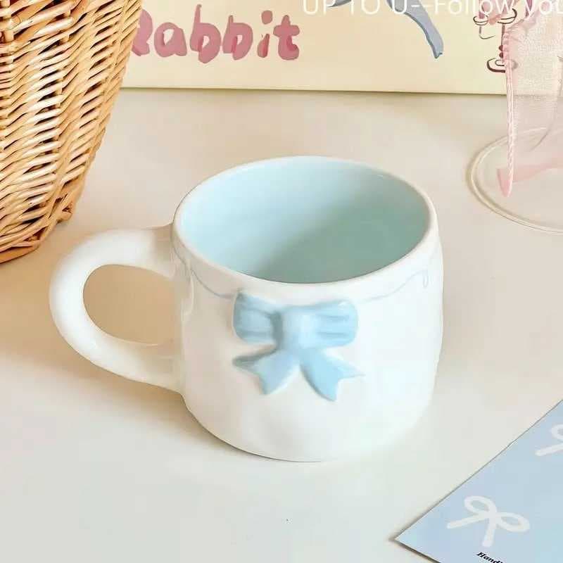 فنجان فيونكه ياباني وسط 250 ملي وردي أو سماوي