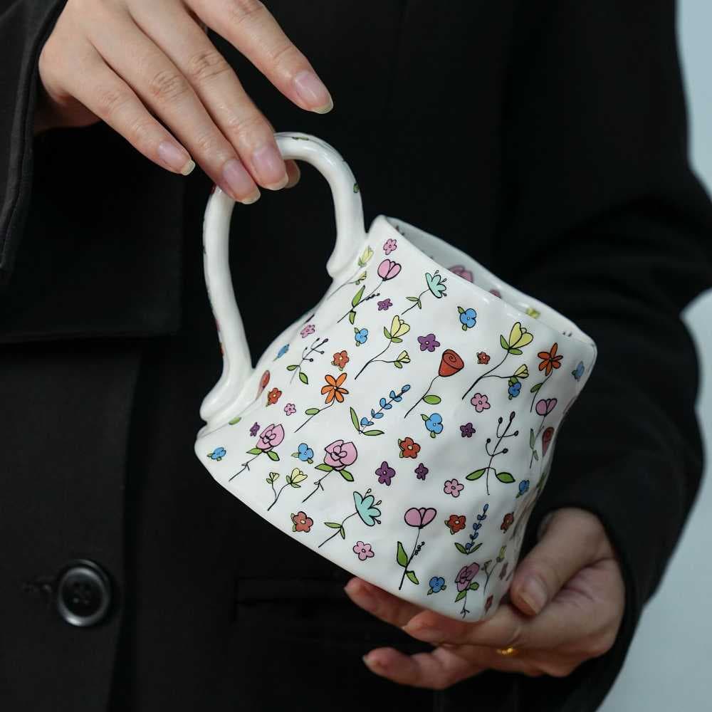 كوب زخرفة حجم كبير 550 ملي