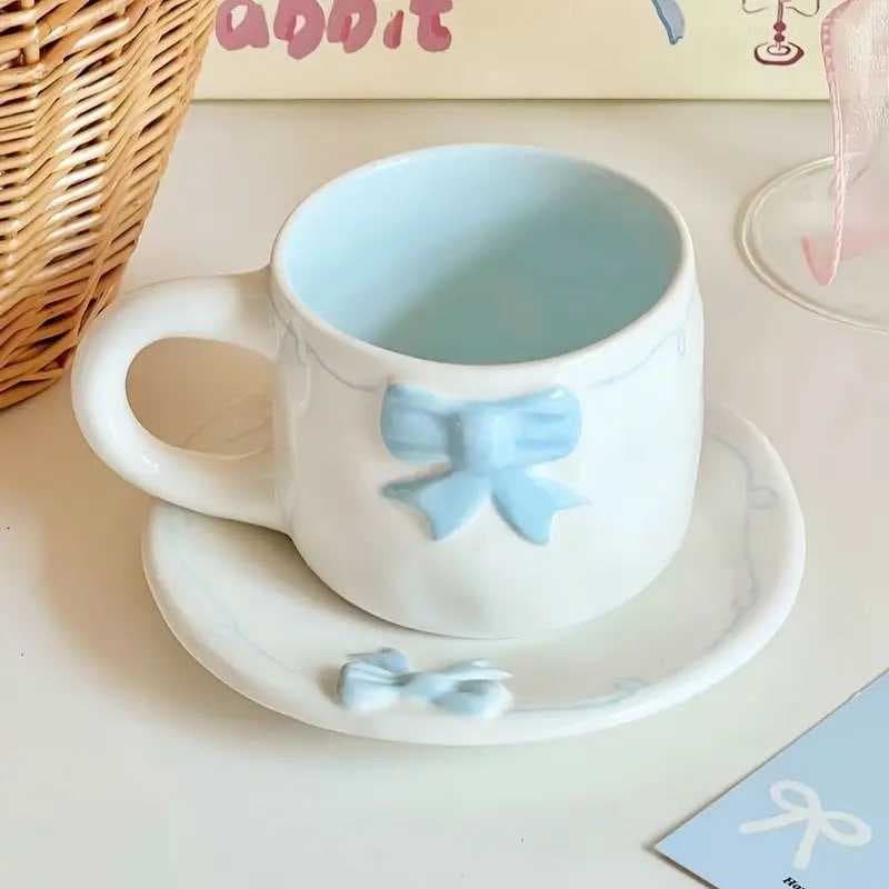 فنجان فيونكه ياباني وسط 250 ملي وردي أو سماوي