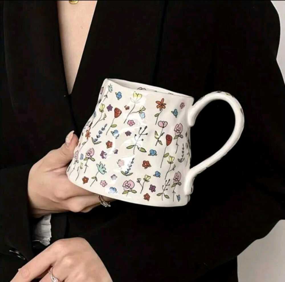 كوب زخرفة حجم كبير 550 ملي